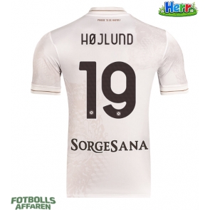 SSC Napoli Rasmus Hojlund #19 Bortatröja 2025-26 Kortärmad